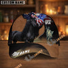Unijames Personalized Patriotic Horse & Statue of Liberty USA Cap