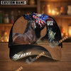 Unijames Personalized Patriotic Horse & Statue of Liberty USA Cap