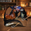 Unijames Personalized Patriotic Horse & Statue of Liberty USA Cap