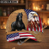 Unijames Personalized American Eagle & Horse Patriotic Cap