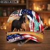 Unijames Personalized USA 250th Anniversary Horse & Liberty Cap