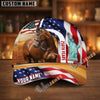 Unijames Personalized USA 250th Anniversary Horse & Liberty Cap