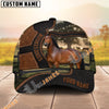 Unijames Personalized Equestrian Horse Patch Cap