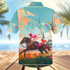 Unijames Horse Racing Day Hawaiian Shirt