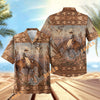 Unijames Cowboy Country Western Hawaiian Shirt