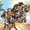 Unijames Wild Horse Herd Running Pattern Hawaiian Shirt