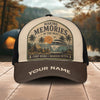Unijames Personalized Vintage Misty Memories Campfire Cap Mesh Trucker Cap