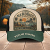 Unijames Personalized Vintage Misty Memories Campfire Cap Mesh Trucker Cap
