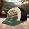 Unijames Personalized Vintage Misty Memories Campfire Cap Mesh Trucker Cap