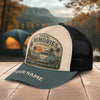 Unijames Personalized Vintage Misty Memories Campfire Cap Mesh Trucker Cap