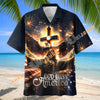 Unijames God Bless America Patriotic Jesus & Eagle Hawaiian Shirt