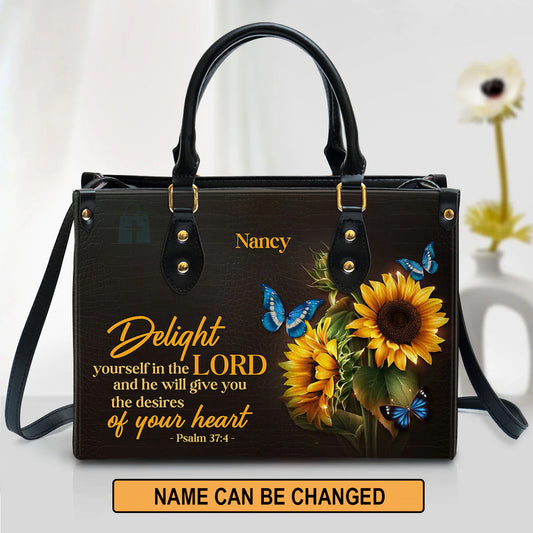 Delight Yourself In The Lord, Personalized Gifts, Gifts for Women.