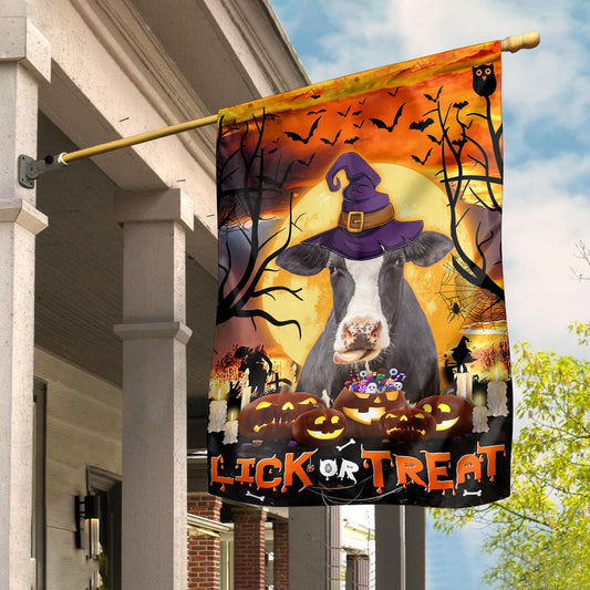 Uni Holstein Lick Or Treat Flag