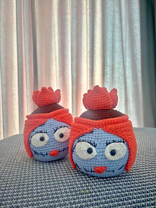 UniJames Sally Doll Head Handmade Crochet
