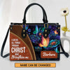 I Can Do All Things Through Christ Leather Bags, Personalized Bags, Gifts for Women, Christmas Gift, CABLTB01300723.