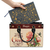 I Can Do All Things Through Christ Philippians 41:3 Leather Bags, Personalized Bags, Gifts for Women, Christmas Gift, CABLTB01300723.