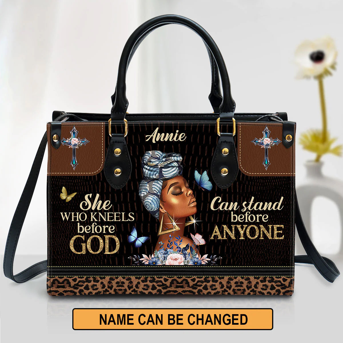 She Who Kneels Before God Can Stand Before Anyone, Personalized Gifts, Gifts for Women.
