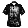 Unique Jesus Born As A Baby Preached As A Child Hawaiian Shirt