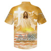 UniJames Jesus Greets You Hawaiian Shirt - Best Hawaiian Shirts - Christian Hawaiian Shirt