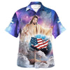 Unique Jesus Holding Earth Hawaiian Shirt