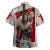 Unique Jesus Holding Lamb Bible Verse Hawaiian Shirt