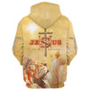 Uni Jesus Is My Savior, Jesus And Lion 3D Hoodie