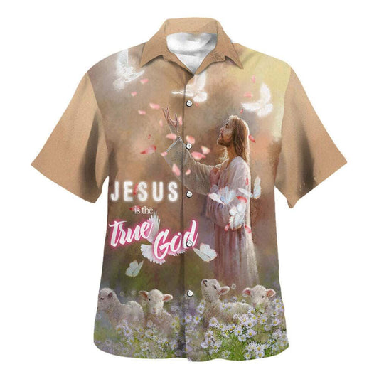 Unique Jesus Is The True God Jesus And The Sheep Hawaiian Shirt