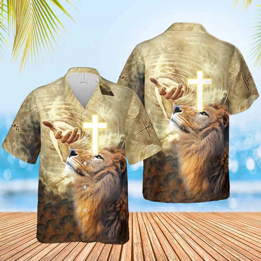 UniJames Jesus Heal Jesus Saved My Life Hawaiian Shirt - Christian Hawaiian Shirts For Women Men