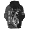 Jesus Lion Faith Over Fear Hoodies Jesus Hoodie Men & Women, God 3D Printed Hoodie, Christian Apparel Hoodies