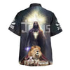 Unique Jesus Lion Lamb With Disciples Christian Hawaiian Shirt