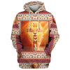 Uni Jesus Onthe Cross God Lion Lamb Dove 3D Hoodie