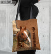 Unijames Thoroughbred Horse Farm Lovers Custom Name 3D Tote Bag