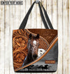 Unijames Appaloosa Horse Never Walk Alone Custom Name 3D Tote Bag