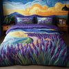 Lavender 3-Piece Quilted Bedding Set NCU0VT149