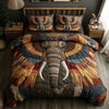 Legends of the Herd 3-Piece Quilted Bedding Set NCU0PT7267
