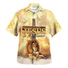 Unique Lion Jesus Is My Savior Cross Hawaiian Shirt