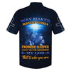 UniJames Lion Jesus One Nation Under God Hawaiian Shirt - Best Hawaiian Shirts - Christian Hawaiian Shirt