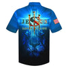UniJames Lion Jesus Saved My Life Hawaiian Shirt - Best Hawaiian Shirts - Christian Hawaiian Shirt