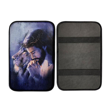 Uni He Is Risen Jesus Car Armrest Pad