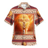 UniJames Lion Of Judah Lamb Of God Dove Hawaiian Shirts - Christian Hawaiian Shirt - Hawaiian Shirts For Men