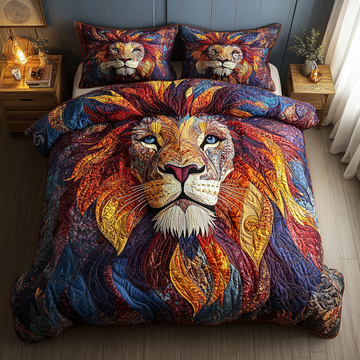 Lionheart Legacy 3-Piece Quilted Bedding Set NCU0DV3570