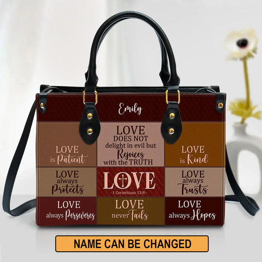 Love Is Patient, Personalized Gifts, Gifts for Women, Christmas Gift.
