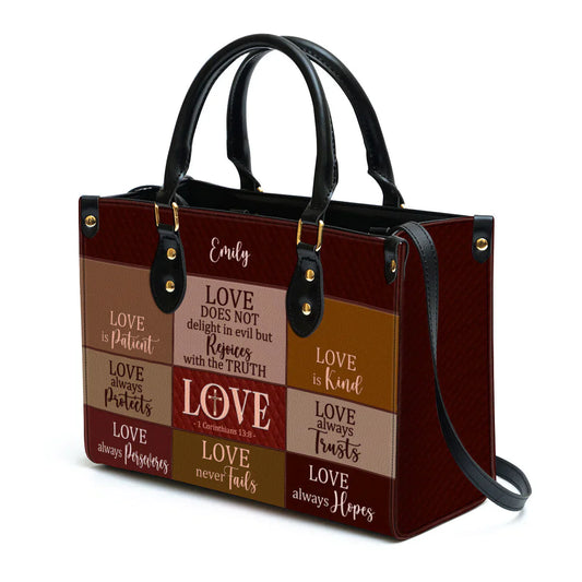 Love Is Patient, Personalized Gifts, Gifts for Women, Christmas Gift.