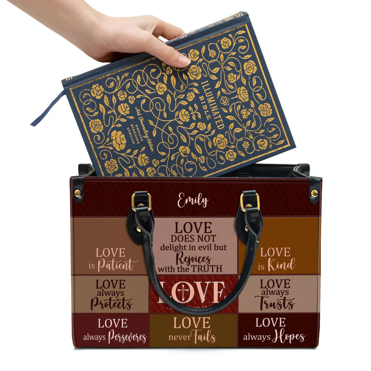 Love Is Patient, Personalized Gifts, Gifts for Women, Christmas Gift.