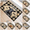 Uni Welcome to Our Farm Personalized Cow Doormat