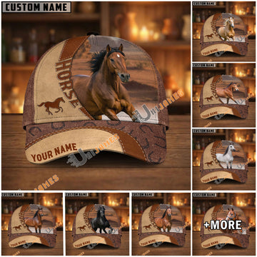 Unijames Personalized Horse Lover Rustic Ranch Cap