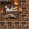 Unijames Personalized Horse Lover Vintage Leather Hat