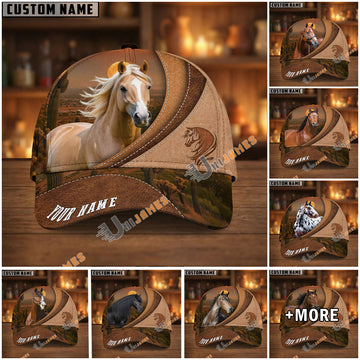 Unijames Personalized Horse Lover Desert Scene Cap