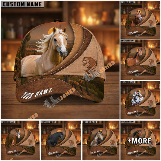 Unijames Personalized Horse Lover Desert Scene Cap