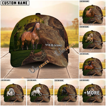 Unijames Personalized Country Life Horse Enthusiast Cap